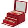 Wolf Palermo Large Jewellery Box - Red