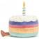 Jellycat Amuseable Rainbow Birthday Cake 26cm