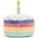 Jellycat Amuseable Rainbow Birthday Cake 26cm