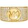 Michael Kors Pavé Cigar Band Ring - Gold