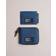Ted Baker BENTCH Navy Blue Rubberised Wallet & Cardholder Gift Set