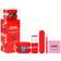 Le Mini Macaron Gel Manicure Kit Cherry Red 5-pack
