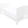 Ickle Bubba Coleby Classic Cot Bed with Under Drawer White 29.5x56.7"
