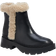 Coach Jane Leather and Shearling Chelsea Boots - Black