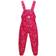 Regatta Childrens/Kids Muddy Puddle Peppa Pig Floral Dungarees Pink/Vibrant/Pink Fusion