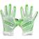 Battle Sports Adult Doom 1.0 Football Receiver Gloves White/Green/Cash Money