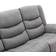 MANUAL HIGH BACK RECLINER Sofa 205cm 3 Seater