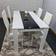 Kosy Koala Table with 4 white chairs Dining Table 117x77cm