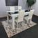 Kosy Koala Table with 4 white chairs Dining Table 117x77cm