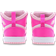 Nike Jordan 1 Mid TD - White/Fierce Pink/Medium Soft Pink