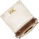 Michael Kors Mimi Medium Leather Messenger Bag - Lt Cream