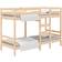 vidaXL Solid Wood Pine Bunk Bed 85.5x205.5cm