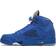 Nike Air Jordan 5 Retro Blue Suede M - Game Royal/Black