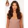 Lullabellz Thick Curly Clip In Hair Extensions 16 inch Mellow Brown