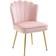 Homcom Velvet-Feel Shell Lounge Chair 88cm