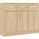 vidaXL Sonoma Engineered Wood Brown Sideboard