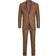 Jack & Jones Solaris Super Slim Fit Suit - Brown/Emperador