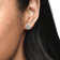 Pandora Sparkling Double Halo Stud Earrings - Silver/Transparent