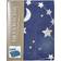 Dreamscene Moon Stars Galaxy Duvet Cover Grey, Blue (198.1x198.1cm)