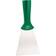Vikan 4" Stainless Steel Handle-Mounted Scraper with Green Handle 40112