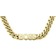 HUGO BOSS Integrated Logo Curb Chain Necklace - Gold
