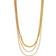 Tory Burch Kira Layered Necklace - Gold/Pearls