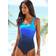 Lascana Tummy Control Swimsuit with Crossover Straps