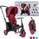 smarTrike 6 in 1 STR3 Folding Toddler Tricycle with Stroller