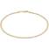 Primal Gold Concave Anchor Chain Necklace - Gold