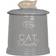 Heim Banbury Co Ceramic Cat Storage Jar Grey