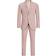 Jack & Jones Franco Slim Fit Suit - Pink/Rose Tan