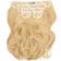 Lullabellz Super Thick 16" 5 Blow Dry Wavy Clip In Hair Extensions Golden Blonde