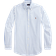 Ralph Lauren Custom Fit Striped Oxford Shirt - Blue/White