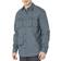 Timberland Mens Utility Overshirt in Grey Cotton