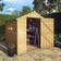 Mercia Garden Products 8 X 6Ft Overlap Apex Shed (Building Area )