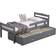 Humza Amani Captain Bed with Trundle & Drawers 38.6x80.7"