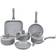Gr8 Home Marble Non Stick Cookware Set with lid 9 Parts