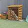 Mercia Garden Products 3 Single Log Store