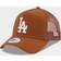 New Era LA Dodgers League Essential Trucker Cap Brown