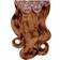 Lullabellz Super Thick Natural Wavy Clip In Hair Extensions 22 inch Mixed Auburn 5-pack