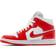 Nike Air Jordan 1 Mid W - White/Habanero Red