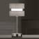 Studio Layer Satin Nickel Stick Table Lamp