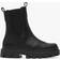 Toms Rowan Leather Chelsea Boots Black