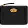 Mulberry Plaque Small Zip Coin Pouch - Black Small Classic Grain