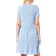 Vero Moda Filli Calia Short Sleeved Mini Dress - Blue Bell
