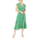 Yumi Floral Midi Dress - Green