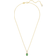 Swarovski Stilla Pear Cut Pendant - Gold/Green/Transparent