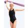 Speedo Girl's Muscleback Swimsuit - Black/Purple (80832414379)