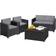 Keter Armona Outdoor Lounge Set, 1 Table incl. 2 Chairs & 1 Sofas