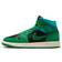 Nike Air Jordan 1 Mid W - Black/Aquatone/Sail/Lucky Green